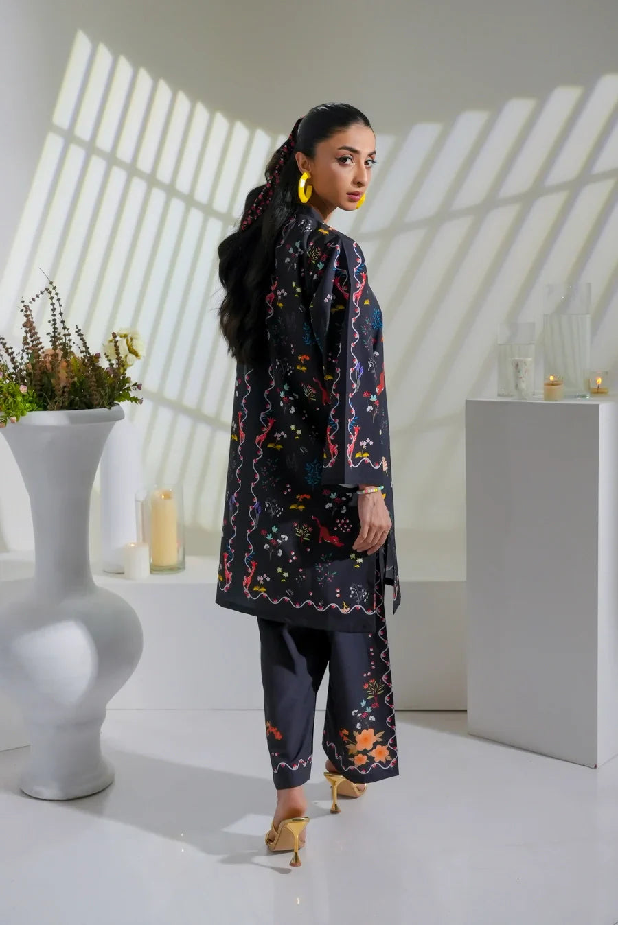 Dhaga Women Pret Printed 2 Piece Soft Crepe Cleo SS25DSP279 - Summer Collection