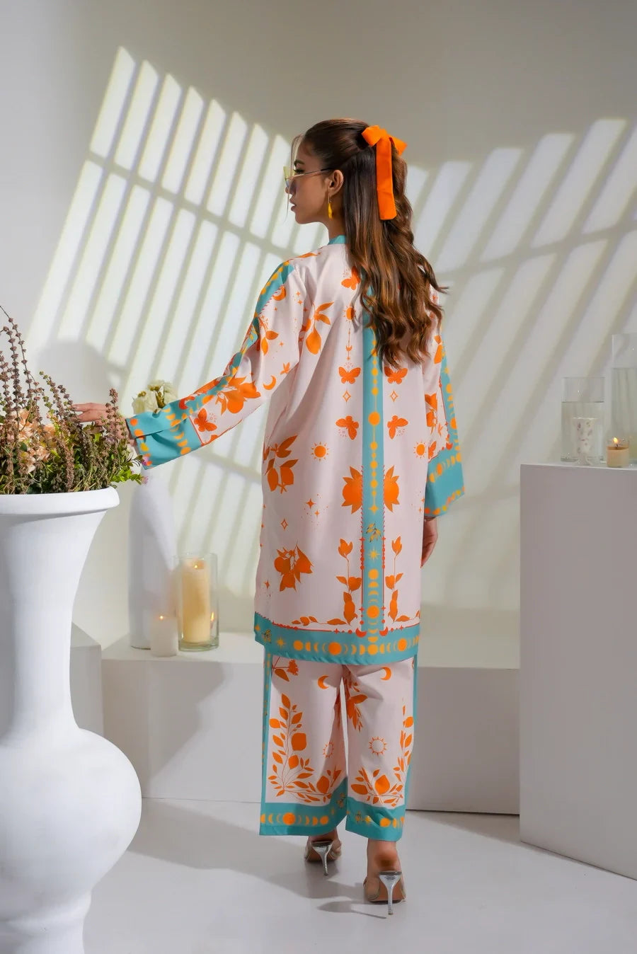 Dhaga Women Pret Printed 2 Piece Soft Crepe Celestial SS25DSP285 - Summer Collection