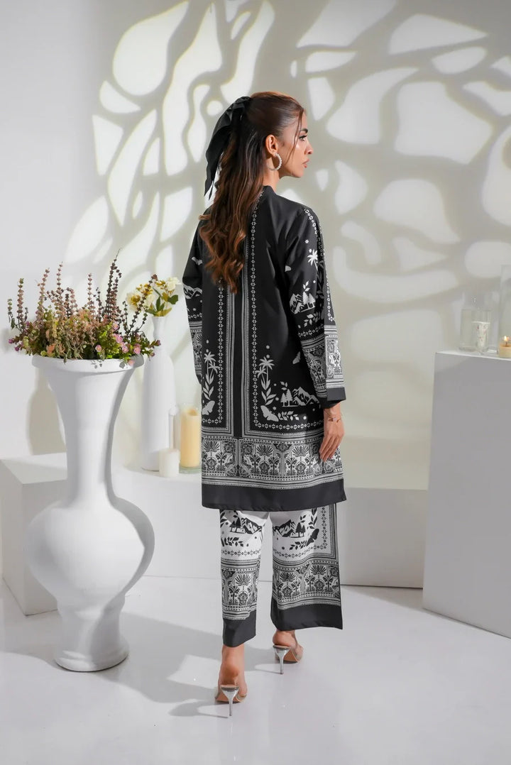 Dhaga Women Pret Printed 2 Piece Soft Crepe Zayra SS25DSP283 - Summer Collection