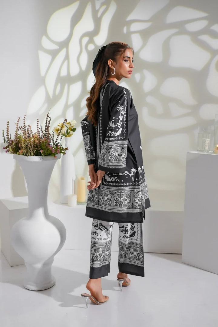 Dhaga Women Pret Printed 2 Piece Soft Crepe Zayra SS25DSP283 - Summer Collection