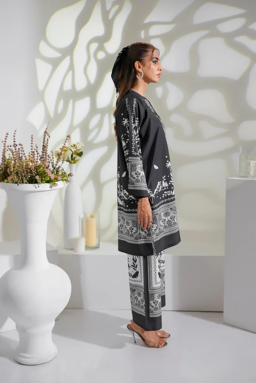 Dhaga Women Pret Printed 2 Piece Soft Crepe Zayra SS25DSP283 - Summer Collection