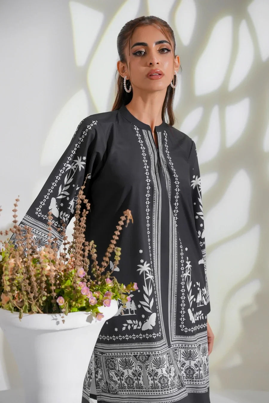 Dhaga Women Pret Printed 2 Piece Soft Crepe Zayra SS25DSP283 - Summer Collection