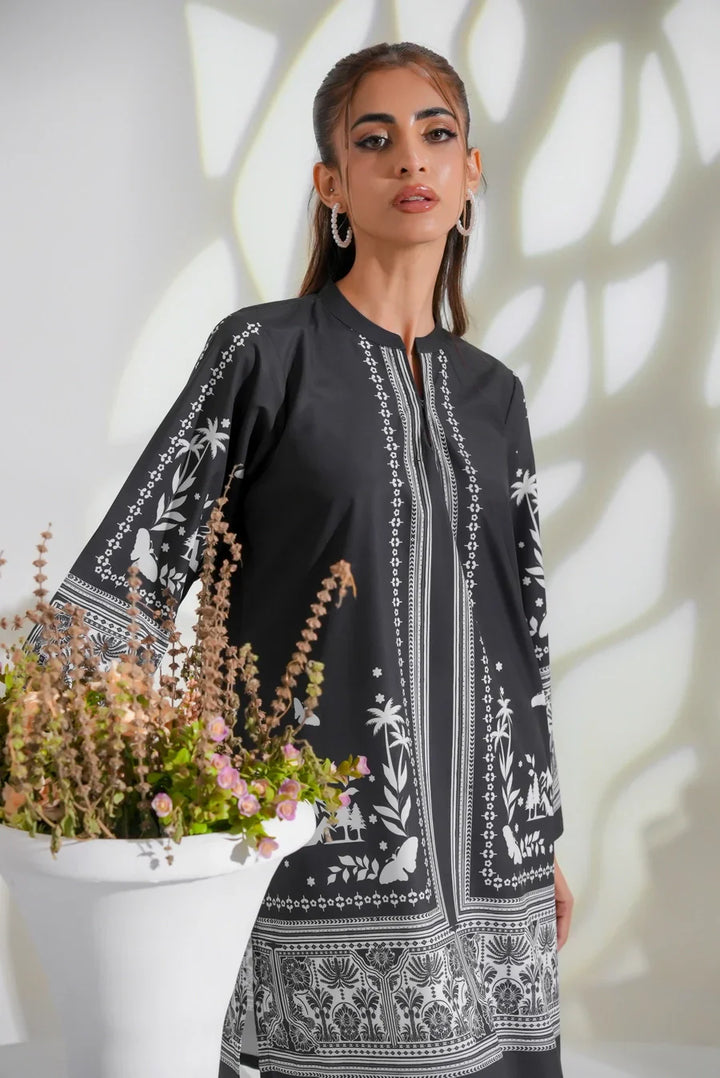 Dhaga Women Pret Printed 2 Piece Soft Crepe Zayra SS25DSP283 - Summer Collection