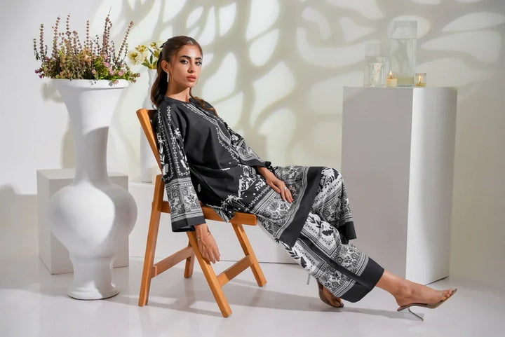 Dhaga Women Pret Printed 2 Piece Soft Crepe Zayra SS25DSP283 - Summer Collection