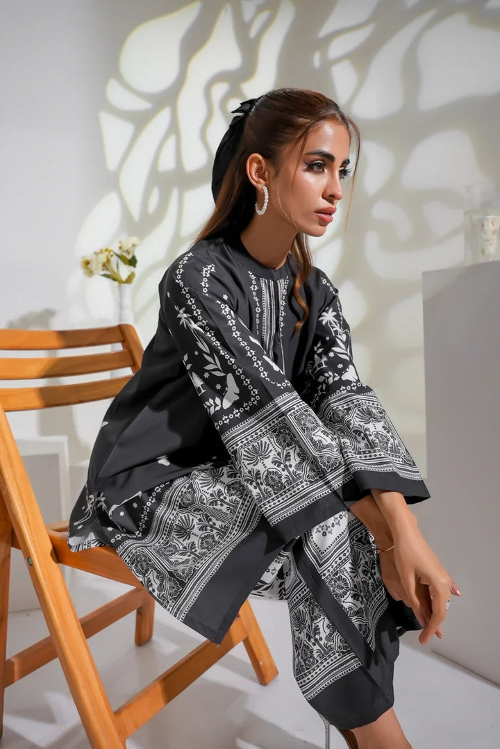 Dhaga Women Pret Printed 2 Piece Soft Crepe Zayra SS25DSP283 - Summer Collection