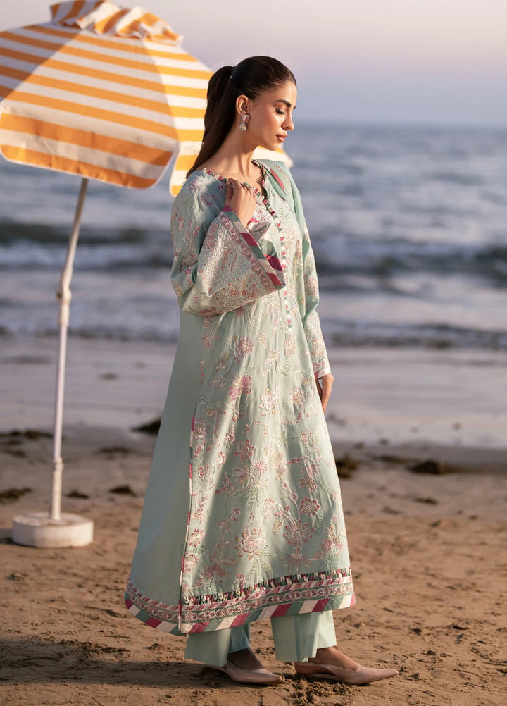 Layana by Xenia Formals Unstitched Embroidered Lawn 3 Piece Suit XE26ULL D-8 Dahr - Summer Collection