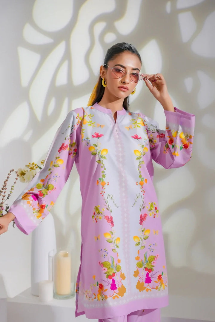 Dhaga Women Pret Printed 2 Piece Soft Crepe Tilly SS25DSP282 - Summer Collection