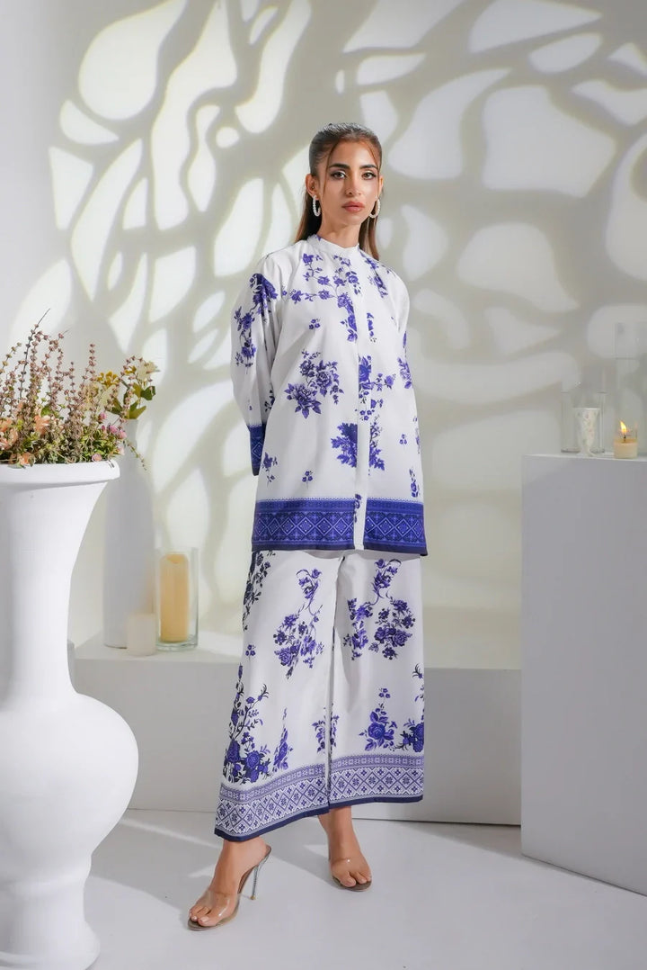 Dhaga Women Pret Printed 2 Piece Soft Crepe Zen SS24DSP245 - Summer Collection