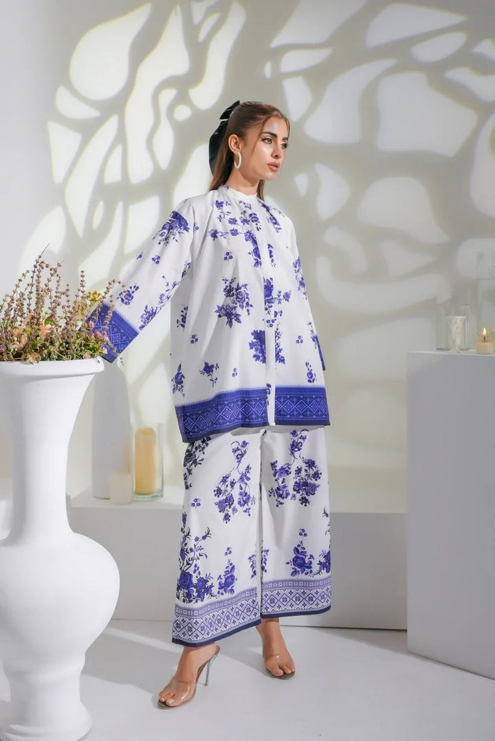Dhaga Women Pret Printed 2 Piece Soft Crepe Zen SS24DSP245 - Summer Collection