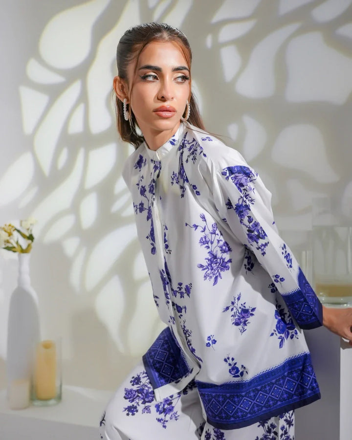 Dhaga Women Pret Printed 2 Piece Soft Crepe Zen SS24DSP245 - Summer Collection