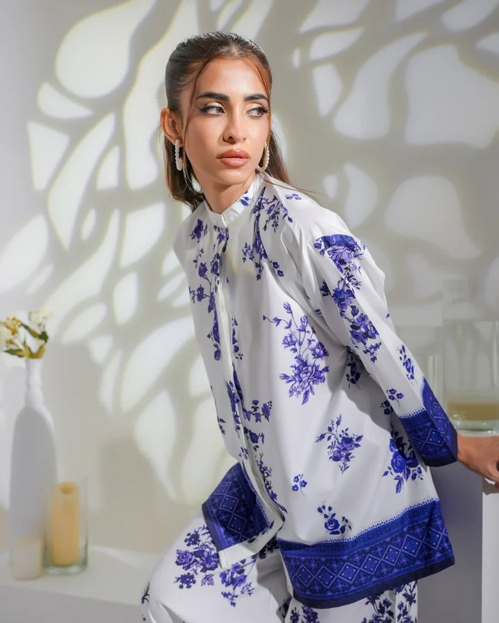 Dhaga Women Pret Printed 2 Piece Soft Crepe Zen SS24DSP245 - Summer Collection