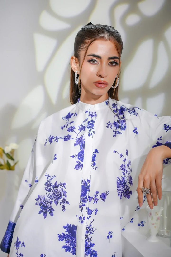 Dhaga Women Pret Printed 2 Piece Soft Crepe Zen SS24DSP245 - Summer Collection