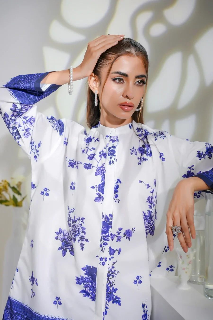 Dhaga Women Pret Printed 2 Piece Soft Crepe Zen SS24DSP245 - Summer Collection