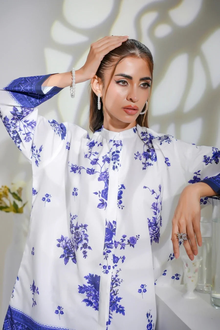 Dhaga Women Pret Printed 2 Piece Soft Crepe Zen SS24DSP245 - Summer Collection