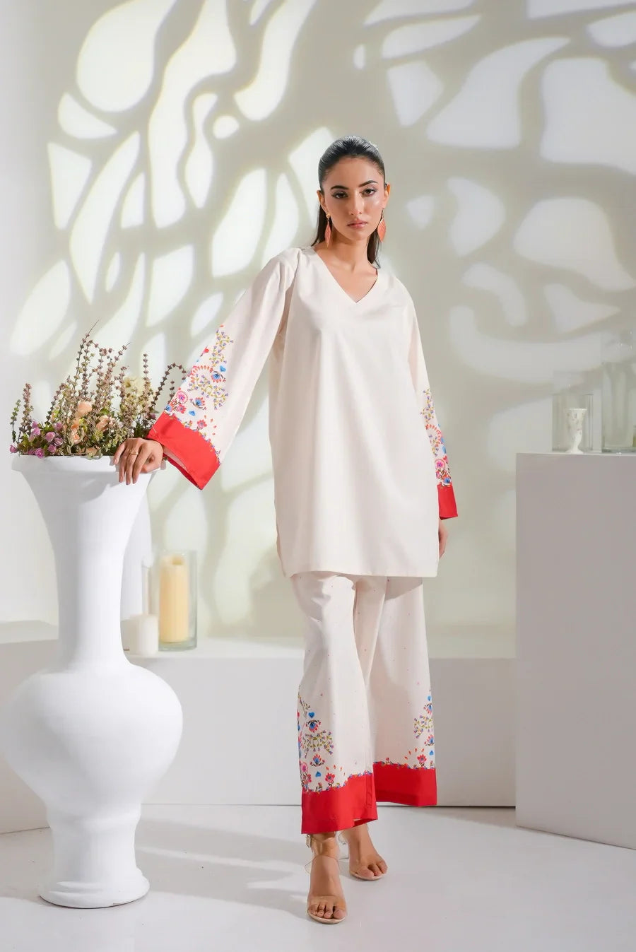 Dhaga Women Pret Printed 2 Piece Soft Crepe Zoe SS25DSP268 - Summer Collection