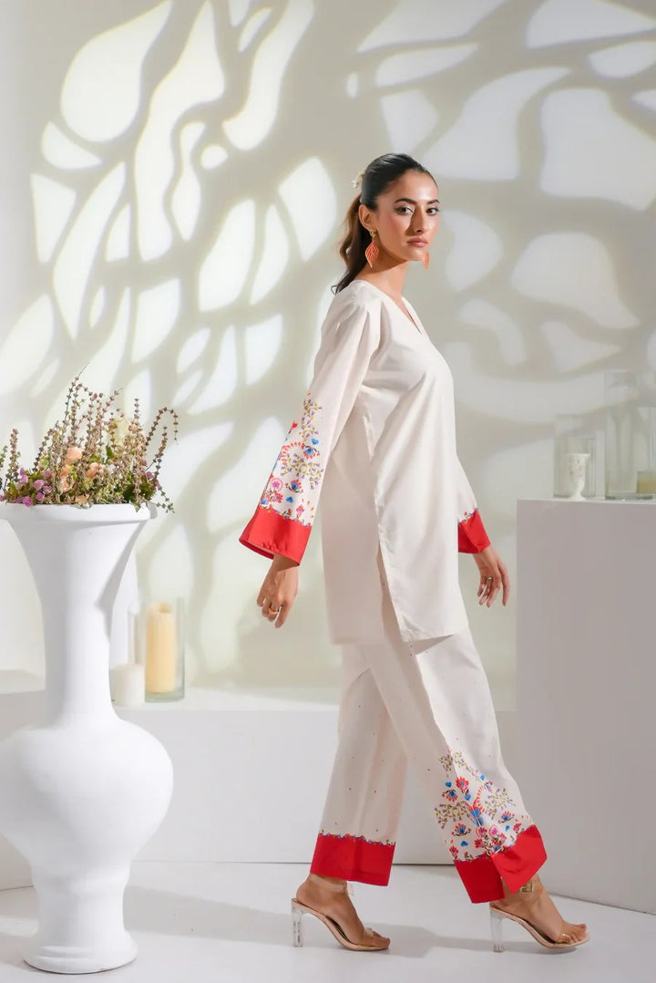 Dhaga Women Pret Printed 2 Piece Soft Crepe Zoe SS25DSP268 - Summer Collection