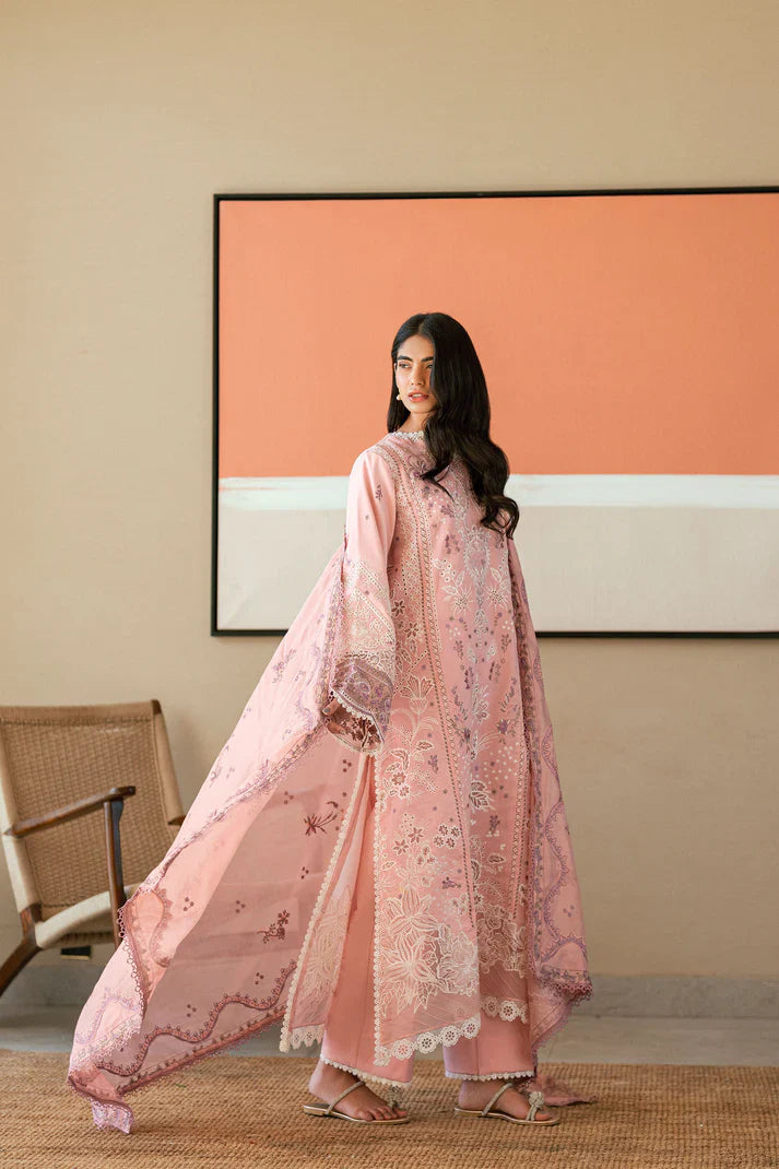 Florent Embroidered  Suits Unstitched 3 Piece FL24E FL-6A - Eid Collection