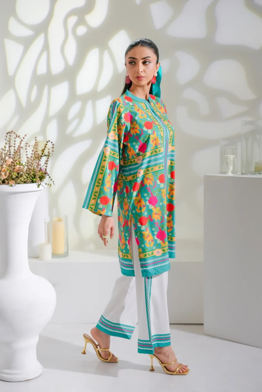 Dhaga Women Pret Printed 2 Piece Soft Crepe Charlotte SS25DSP280 - Summer Collection