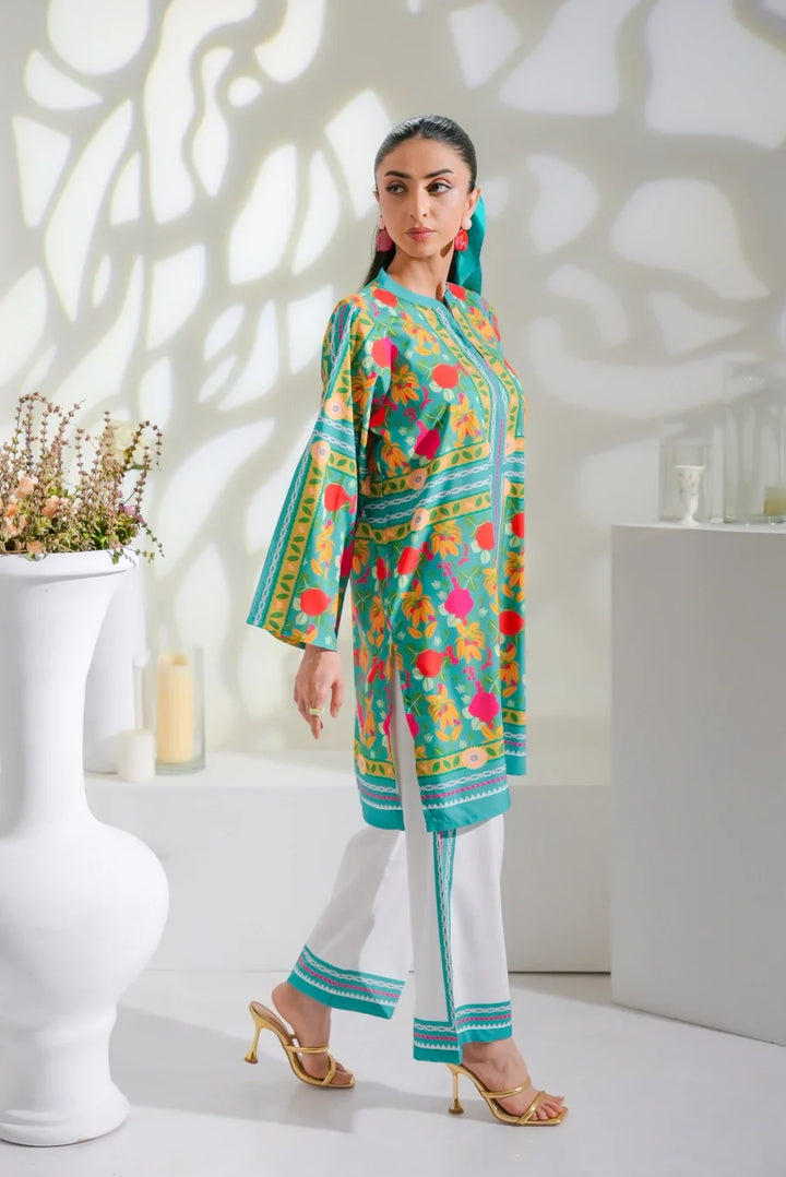 Dhaga Women Pret Printed 2 Piece Soft Crepe Charlotte SS25DSP280 - Summer Collection