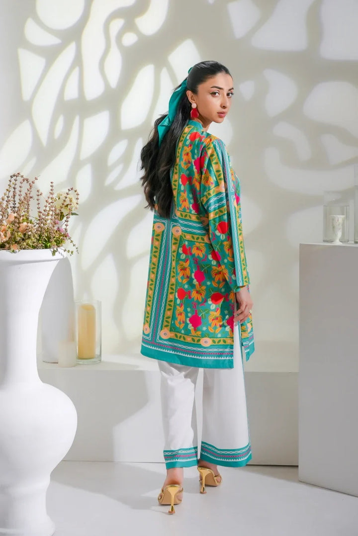 Dhaga Women Pret Printed 2 Piece Soft Crepe Charlotte SS25DSP280 - Summer Collection
