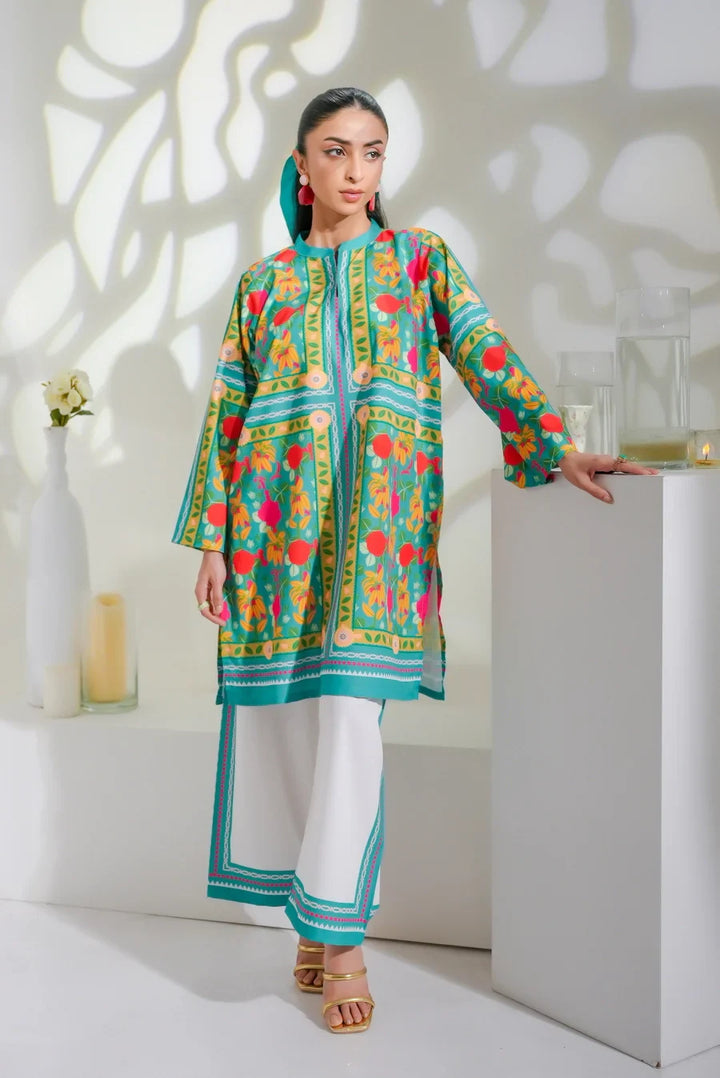 Dhaga Women Pret Printed 2 Piece Soft Crepe Charlotte SS25DSP280 - Summer Collection