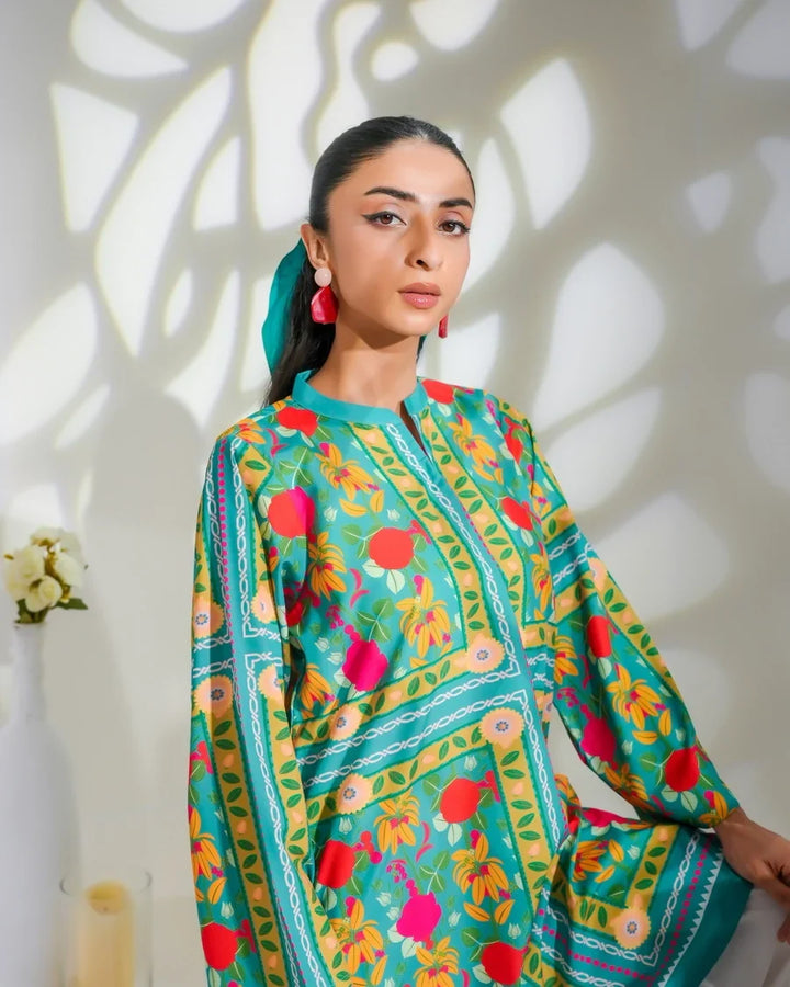 Dhaga Women Pret Printed 2 Piece Soft Crepe Charlotte SS25DSP280 - Summer Collection