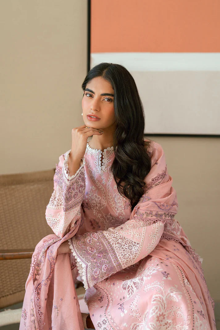 Florent Embroidered  Suits Unstitched 3 Piece FL24E FL-6A - Eid Collection