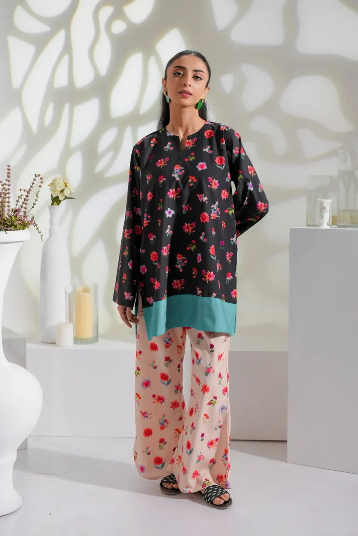 Dhaga Women Pret Printed 2 Piece Soft Crepe Luna SS24DSP - Summer Collection