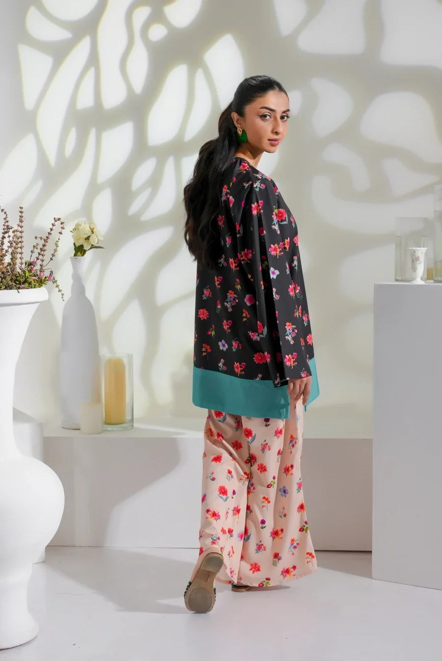 Dhaga Women Pret Printed 2 Piece Soft Crepe Luna SS24DSP - Summer Collection