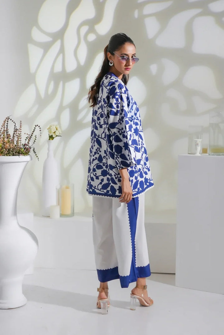 Dhaga Women Pret Printed 2 Piece Soft Crepe Brisa SS25DSP278 - Summer Collection