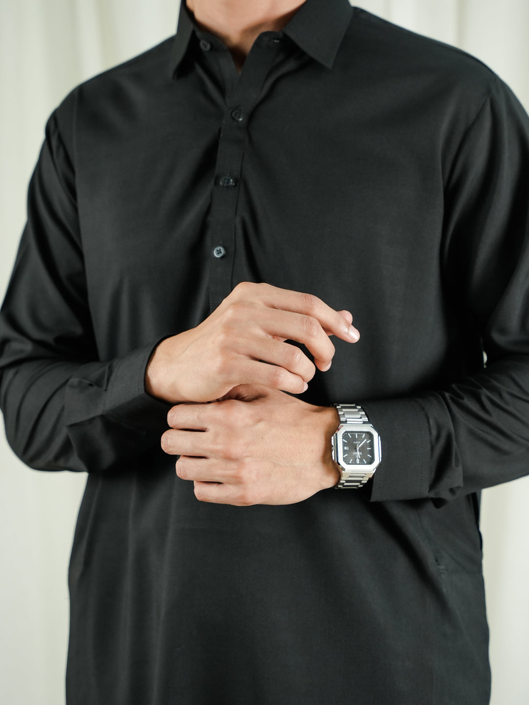 Unstitched SHAH JAHAN Jet Black Festive Collection