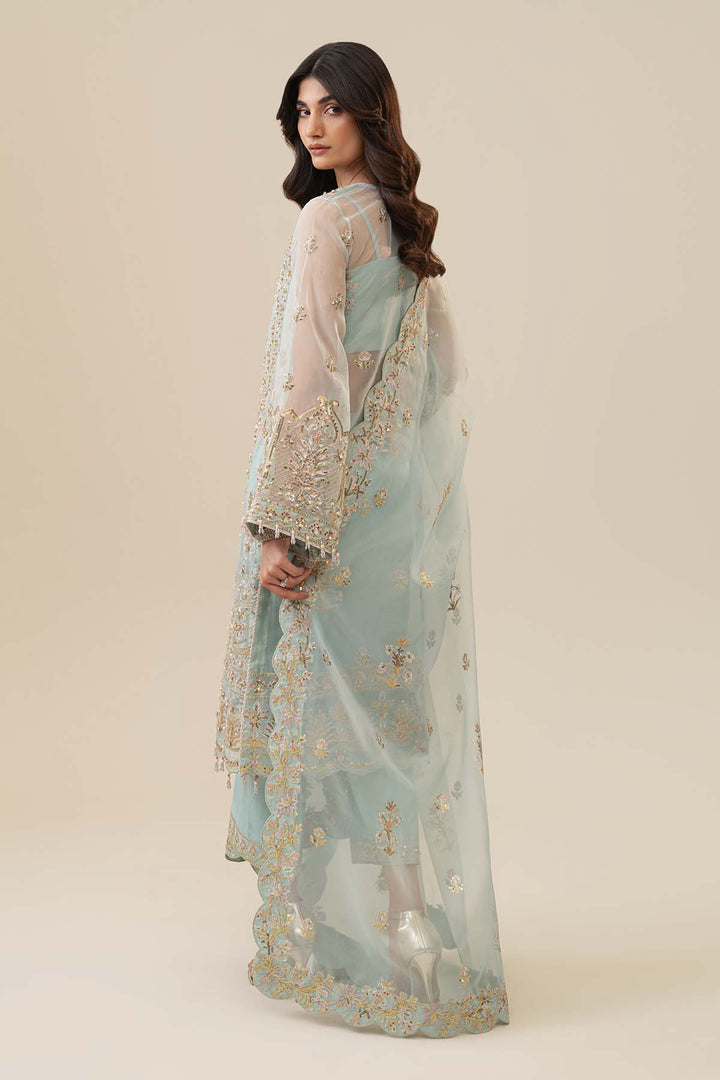 Etoile Filante by Enzo RTW Hand work Organza 3 Piece Suit LUBOV Wedding Collection