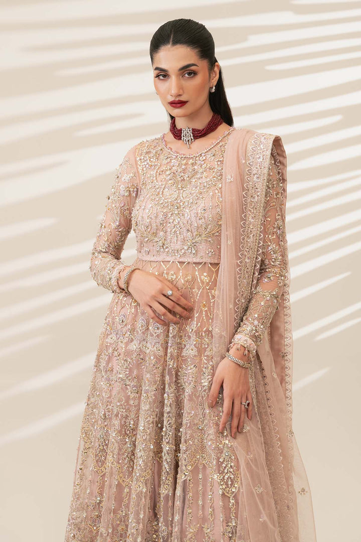 Etoile Filante by Enzo RTW Hand work Bareeze Net 3 Piece Suit ROISIN Wedding Collection