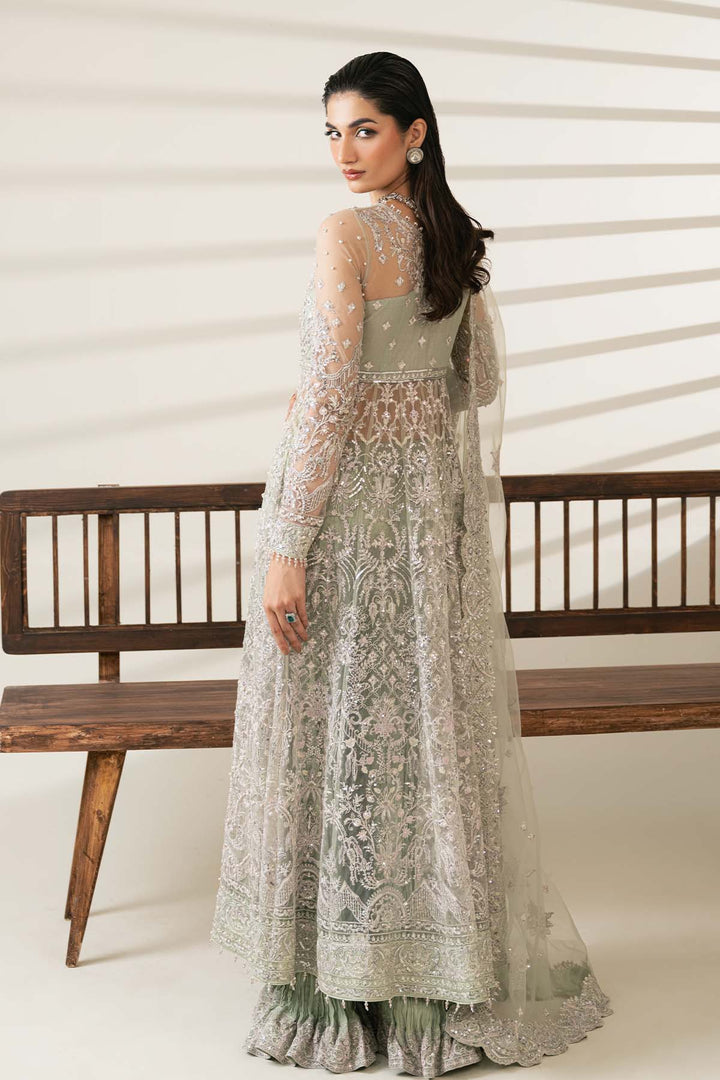 Etoile Filante by Enzo RTW Hand work Bareeze Net 3 Piece Suit AMARI Wedding Collection