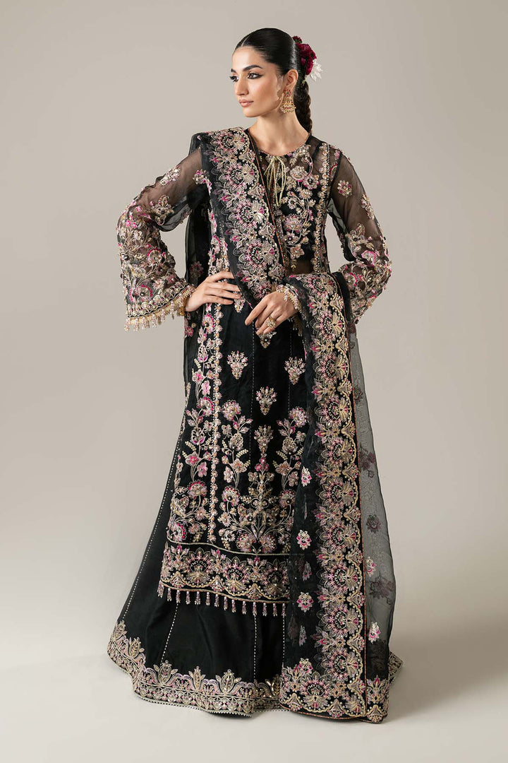 Etoile Filante by Enzo RTW Hand work Organza 3 Piece Suit CLAIRE DE LUNE Wedding Collection