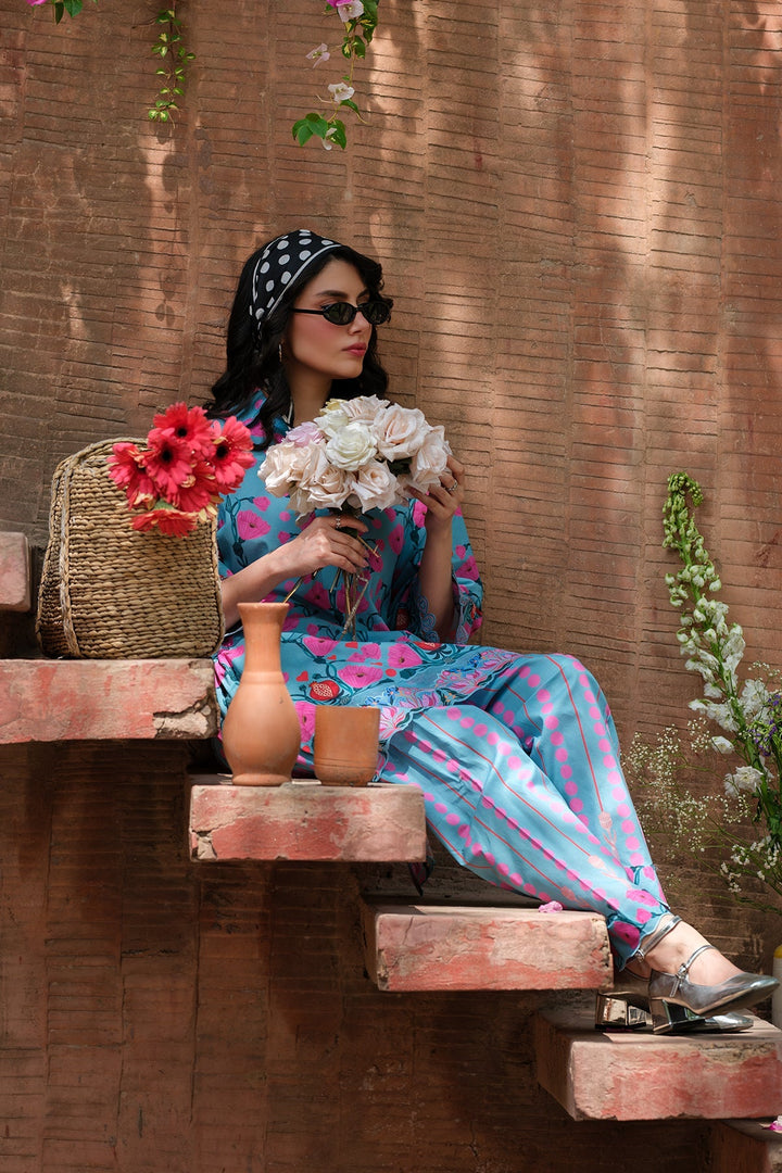 Print Muse by Sahar Women RTW Printed Cambric 2 Piece Suit Tropical Bloom - Casual Collection