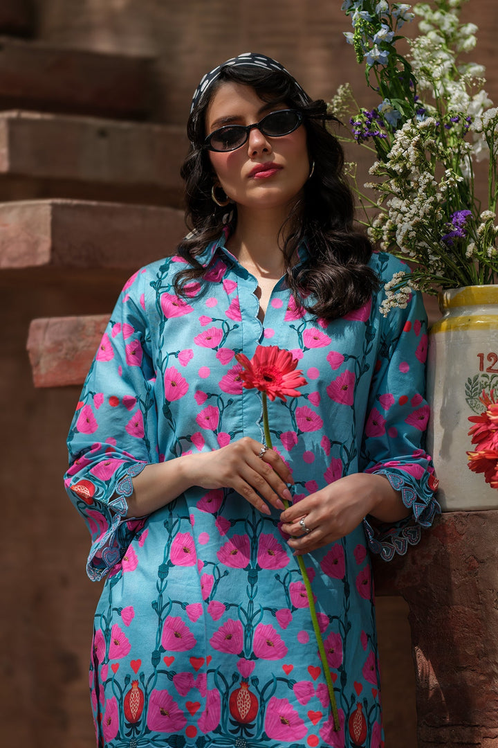 Print Muse by Sahar Women RTW Printed Cambric 2 Piece Suit Tropical Bloom - Casual Collection