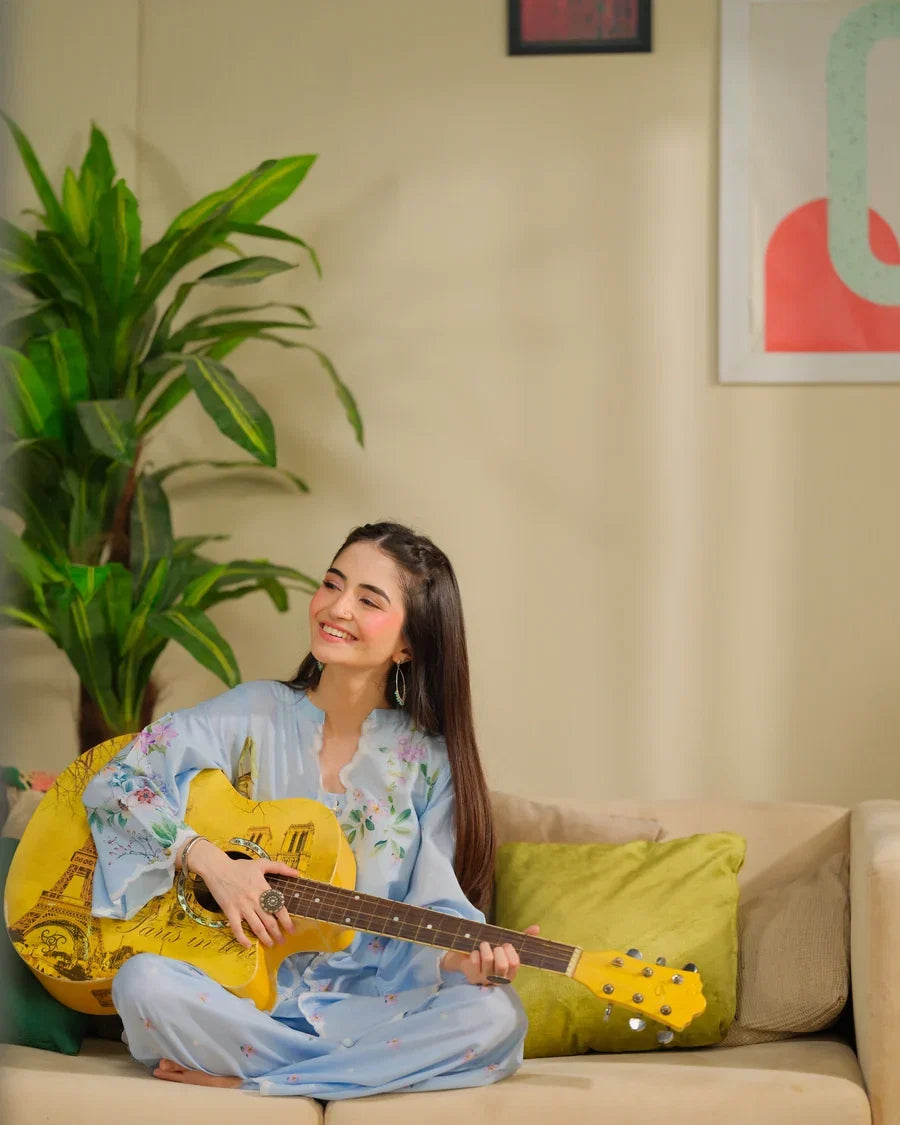The Switch Edit by Dhaga RTW Printed Cambric 2 Piece Suit Rizz Casual Collection