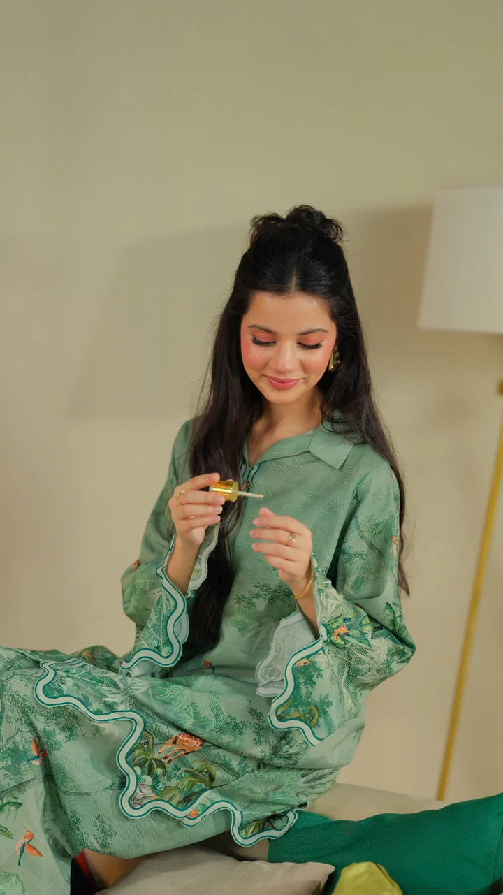 The Switch Edit by Dhaga RTW Printed Cambric 2 Piece Suit Piccolo Casual Collection