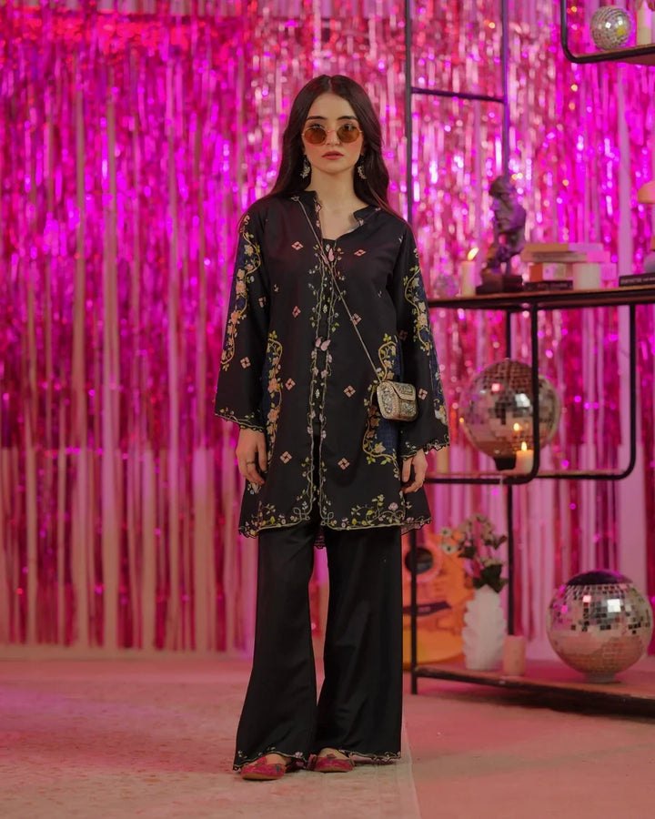 The Switch Edit by Dhaga RTW Printed Cambric 2 Piece Suit Drip Casual Collection