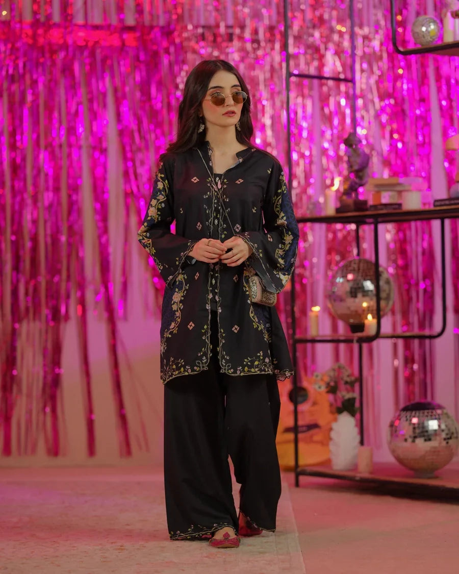The Switch Edit by Dhaga RTW Printed Cambric 2 Piece Suit Drip Casual Collection