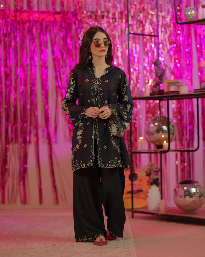 The Switch Edit by Dhaga RTW Printed Cambric 2 Piece Suit Drip Casual Collection