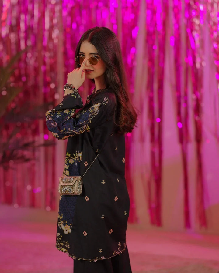 The Switch Edit by Dhaga RTW Printed Cambric 2 Piece Suit Drip Casual Collection