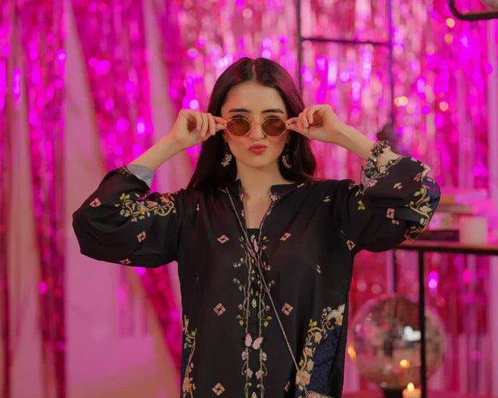 The Switch Edit by Dhaga RTW Printed Cambric 2 Piece Suit Drip Casual Collection