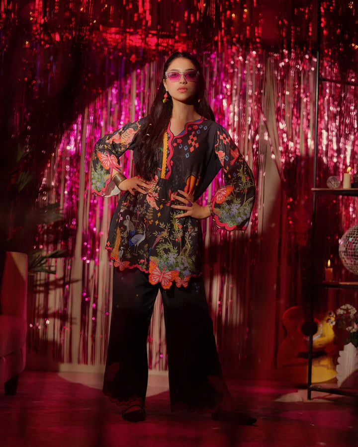 The Switch Edit by Dhaga RTW Printed Cambric 2 Piece Suit Delulu Casual Collection