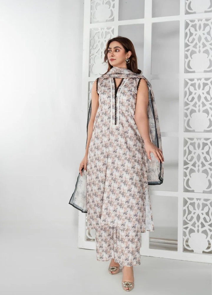 Imran Aftab RTW Printed Lawn 3 Piece Suit IALC 13 - Casual Collection