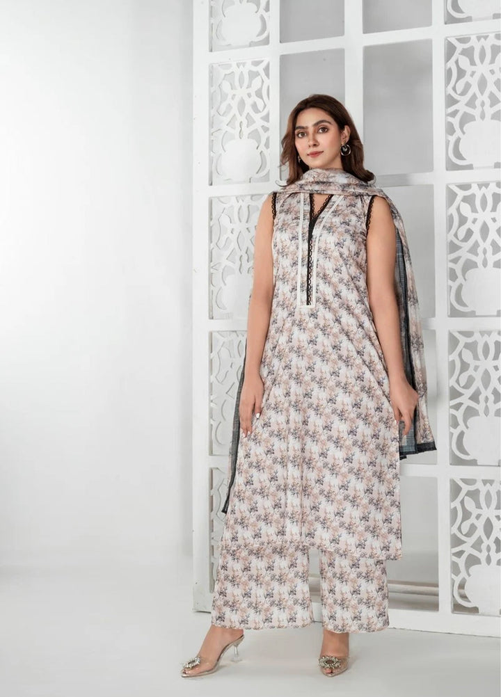 Imran Aftab RTW Printed Lawn 3 Piece Suit IALC 13 - Casual Collection