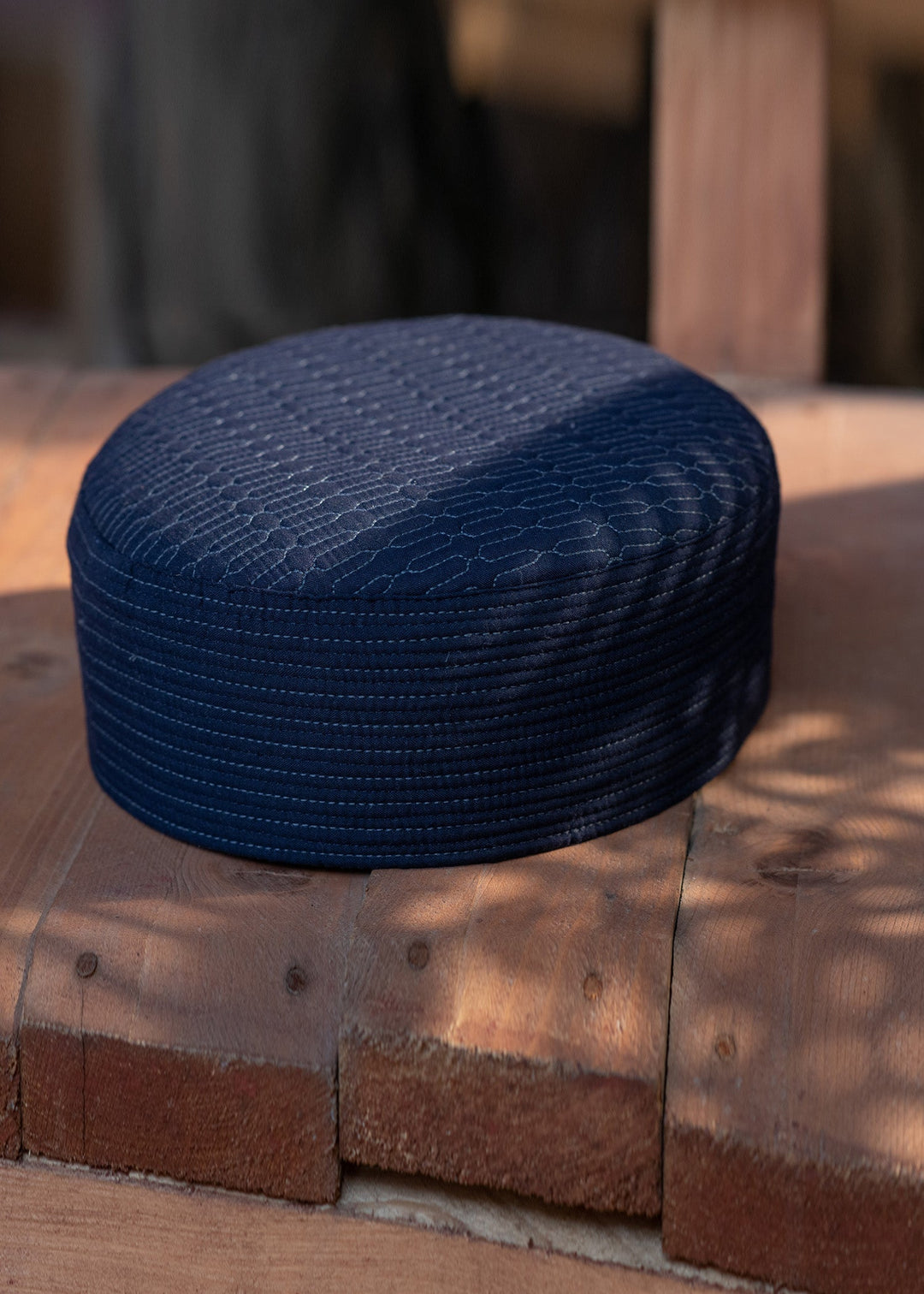 Islamic Koofi Cap by Buraq RTW Embroidered Suiting Navy blue Single Casual Collection