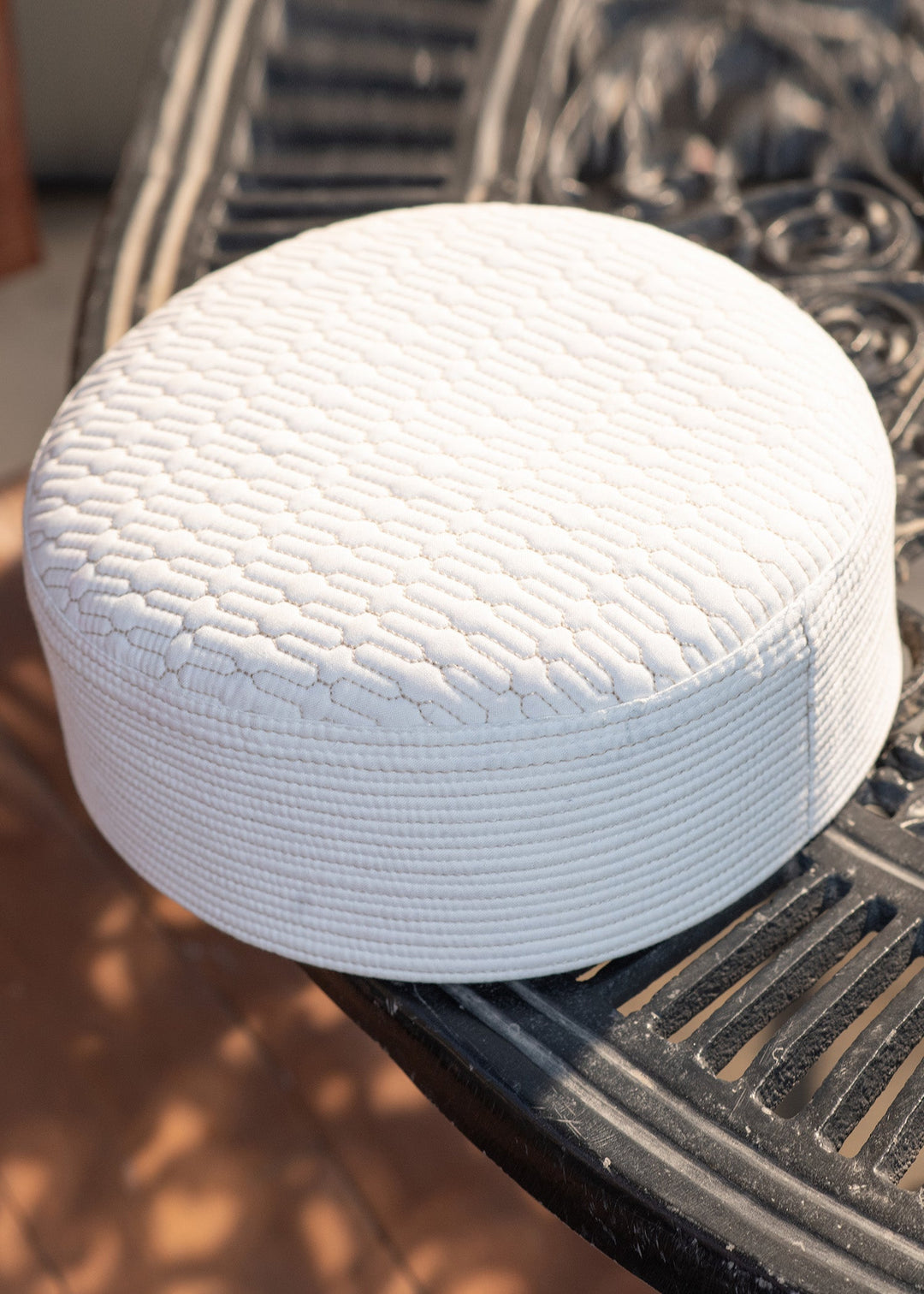 Islamic Koofi Cap by Buraq RTW Embroidered Suiting White Single Casual Collection