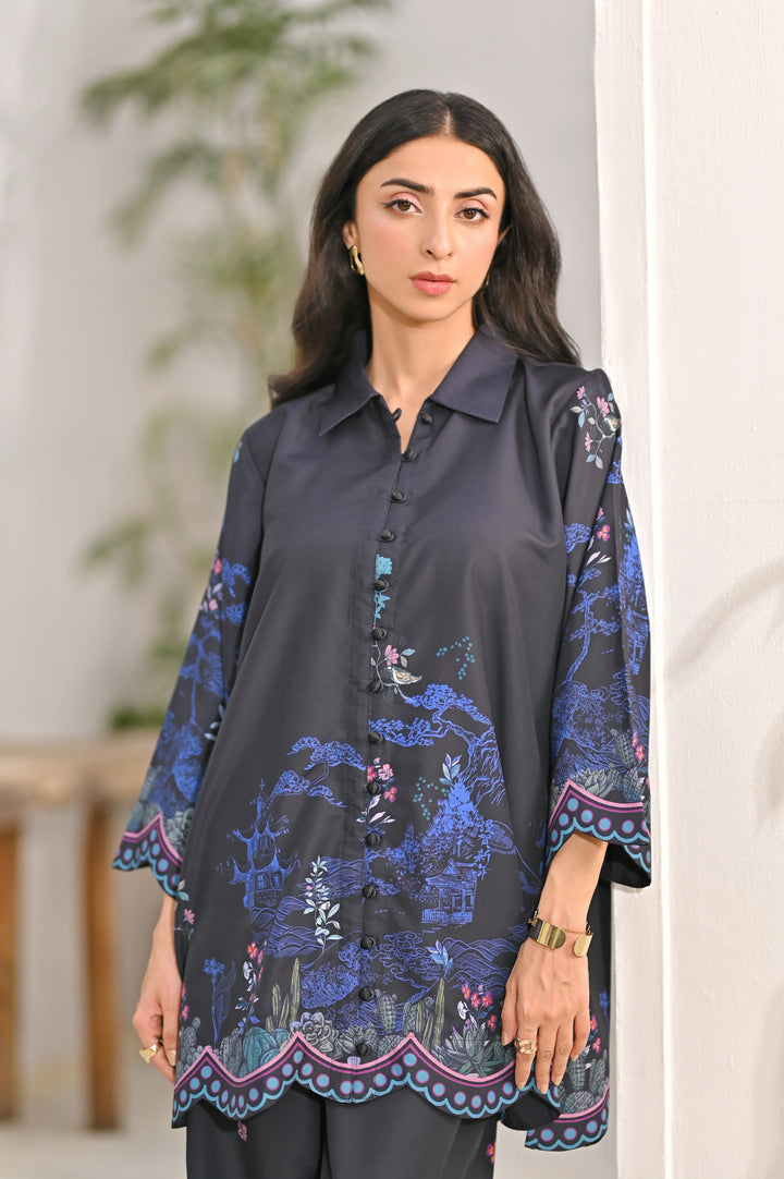 Dhaga Women Pret Printed 2 Piece Soft Crepe Erika SS25DSP306 - Summer Collection